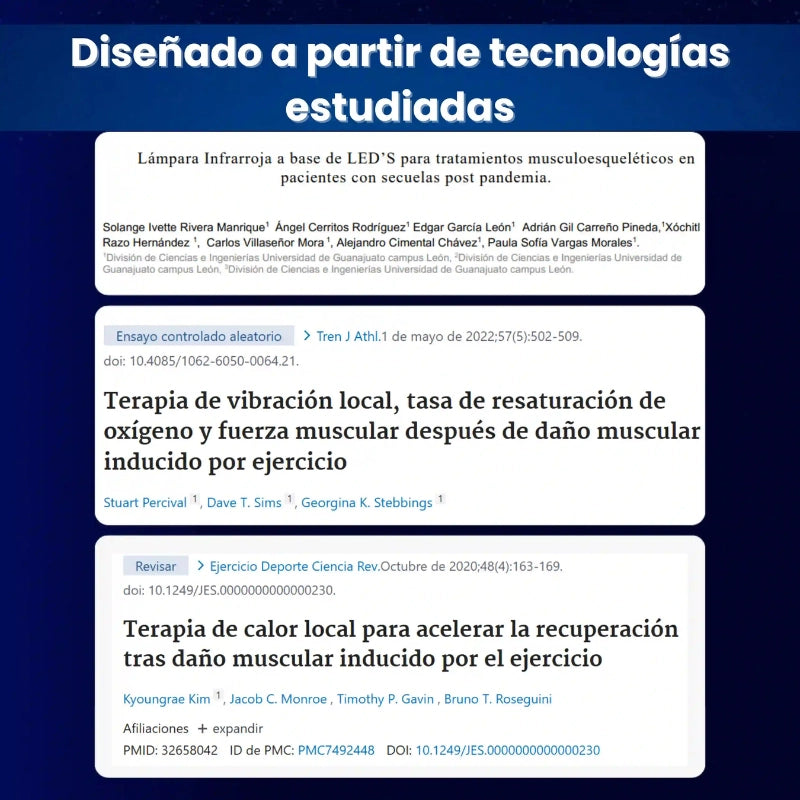 Masajeador térmico e infrarrojo de rodilla